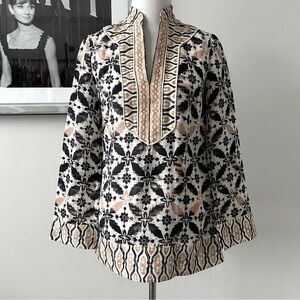 Tory Burch Wool and Silk Blend Tunic
